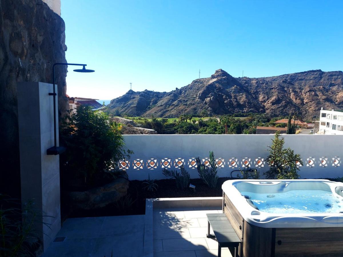 Casa Platero - Bungalow With Jacuzzi And Pool La Playa de Tauro Esterno foto